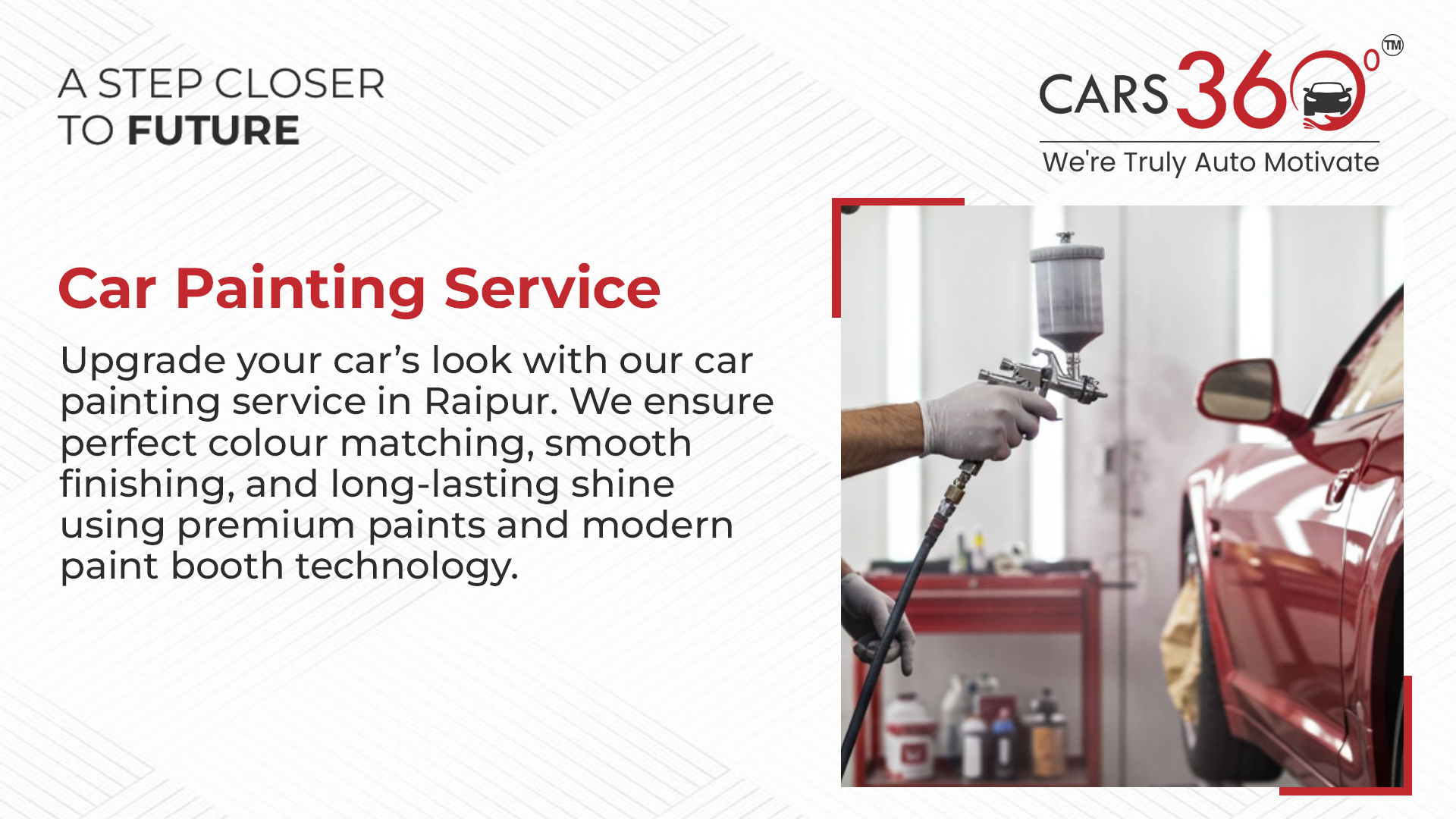 Cars 360 Raipur &ndash; Best Car Painting Service in Raipur | Premium Auto Repainting Experts